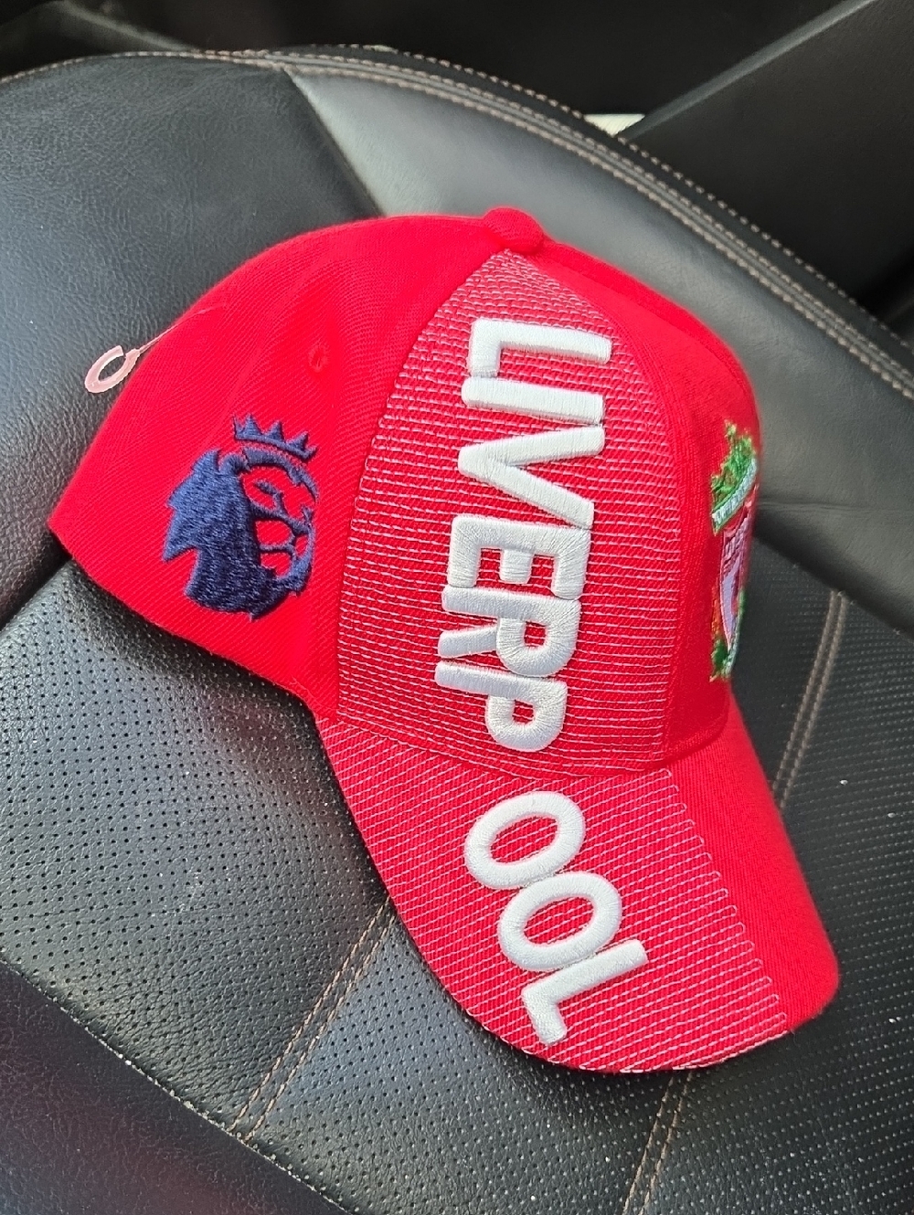 Red Liverpool Embroidered Licensed Cap